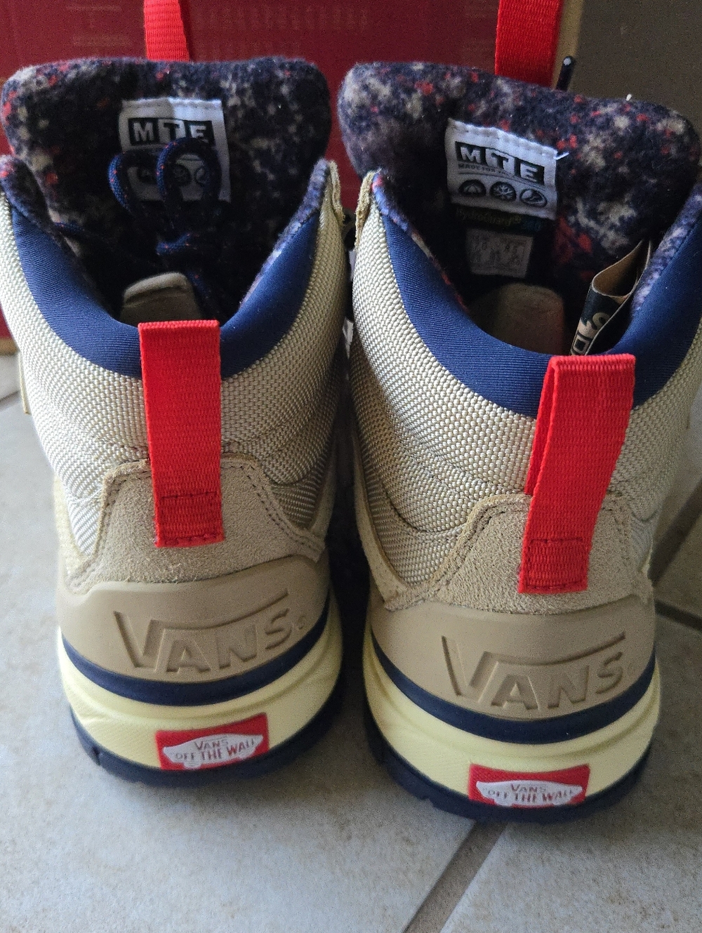 Vans Ultrarange Exo Women Size 8.5 Taos Taupe Brown High Top 042026 - Picture 8 of 9